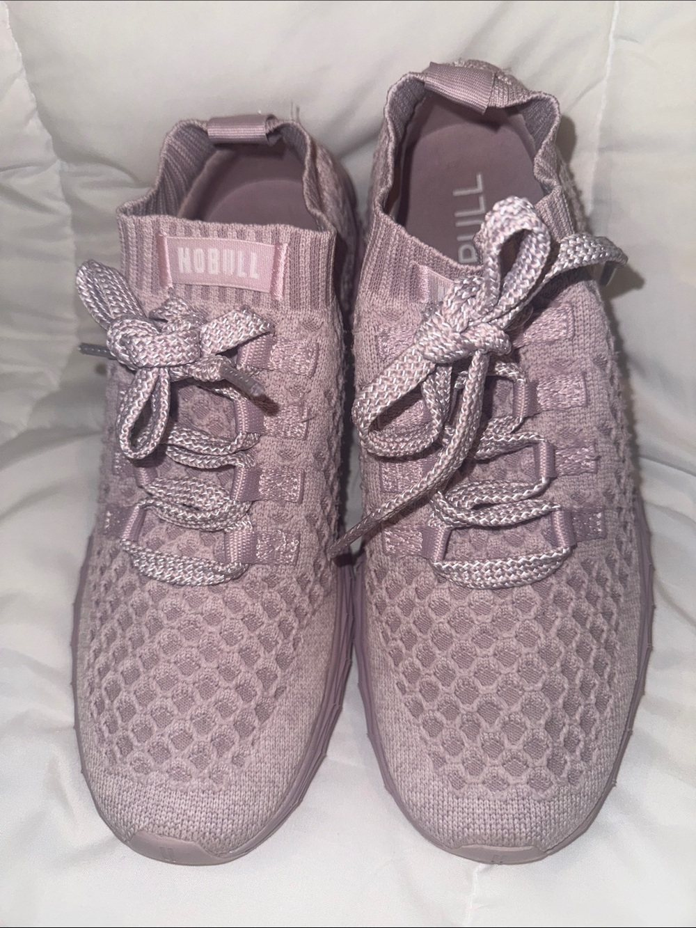NOBULL Knit Runner Sneakers Lavender Purple Training Shoes Women’s 8.5 - Picture 3 of 8